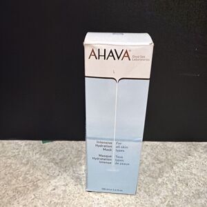 New AHAVA Dead Sea Mineral Hydration Cream Masks 3.4 Oz NIB Time To Hydrate